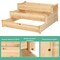 Costway 3 Tier Wooden Raised Vegetable Garden Bed Elevated Planter Kit Outdoor Gardening